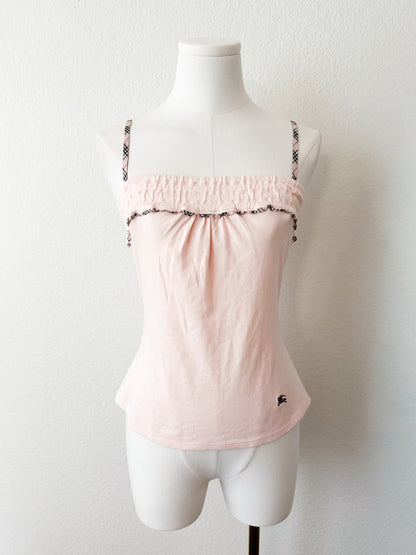 Vintage Burberry Blush Cami Top