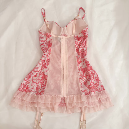 Rare Vintage Victoria's Secret Fairy Print Lingerie