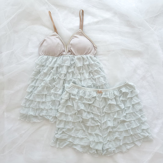 Japanese Dolly Ruffle Lounge Set