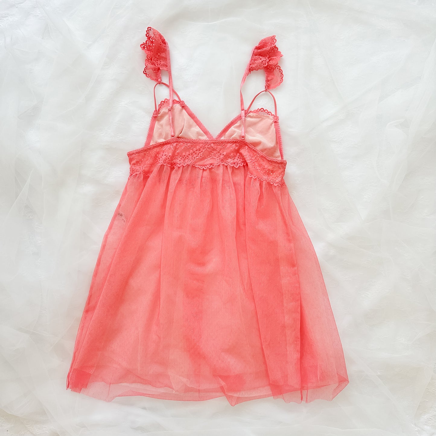 Coquette Babydoll Sheer Tutu Slip