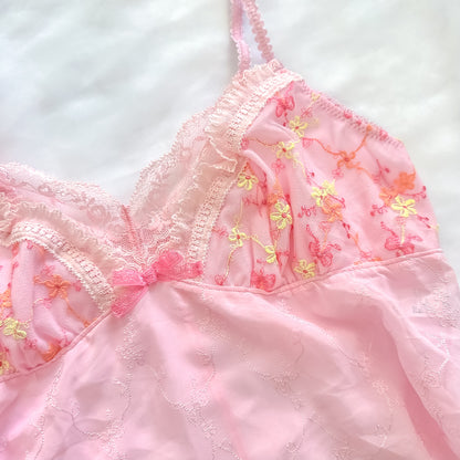 Japanese Pink Floral Camisole